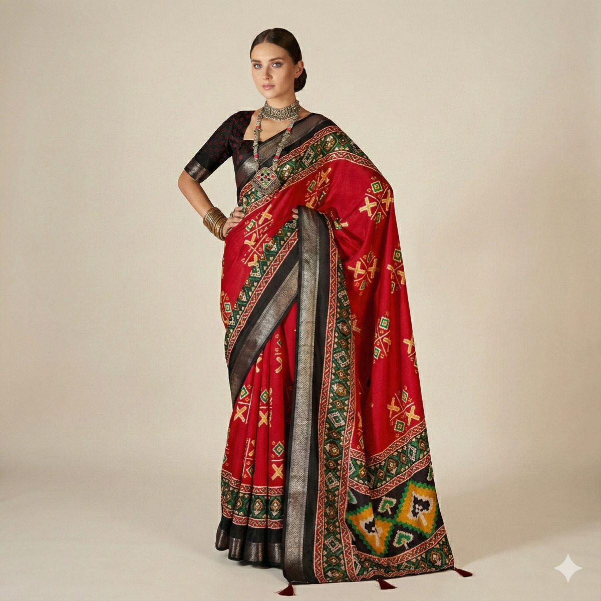 Designer cotton silk sarees