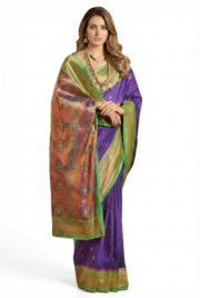 Traditional silk saree