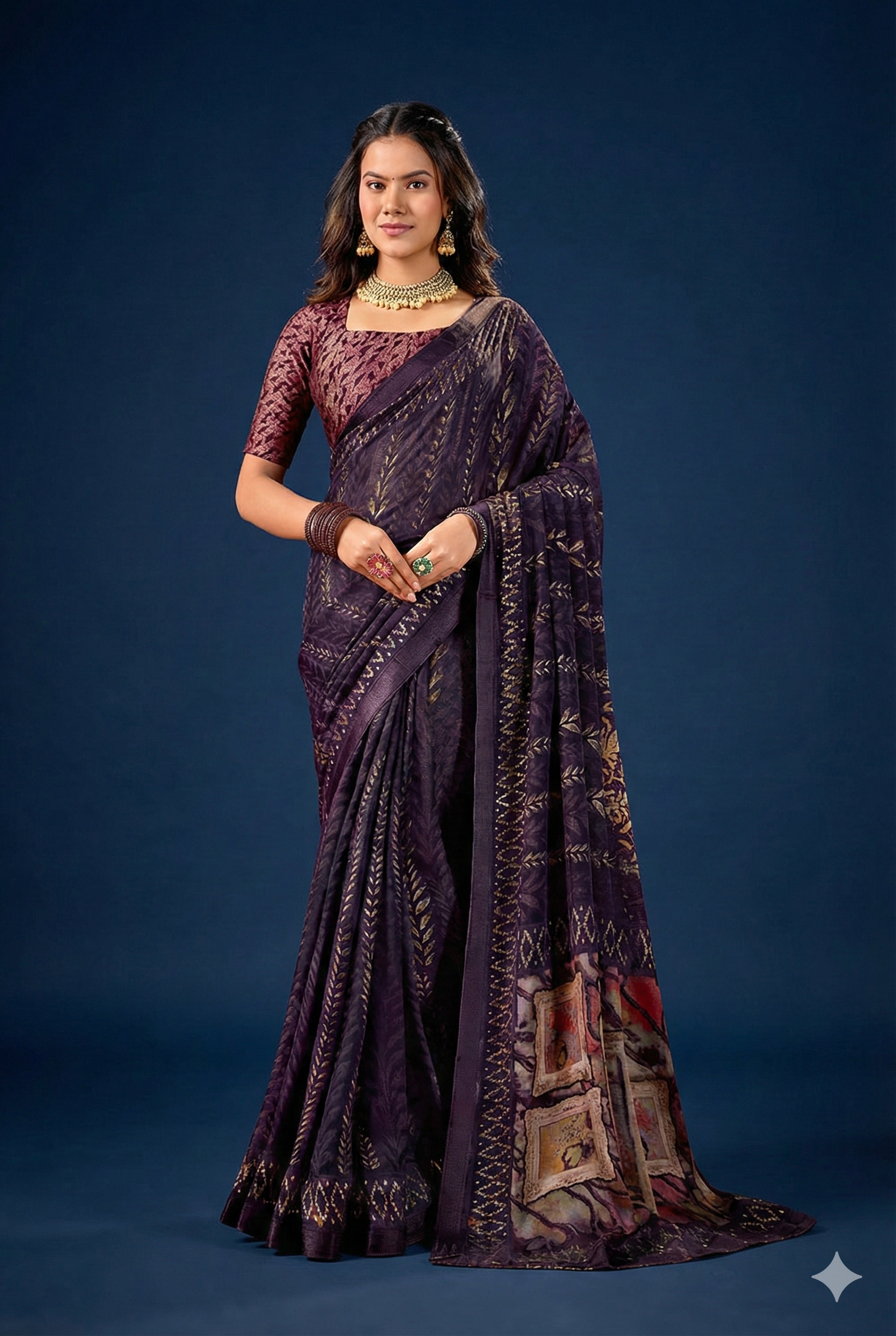 Party wear saree