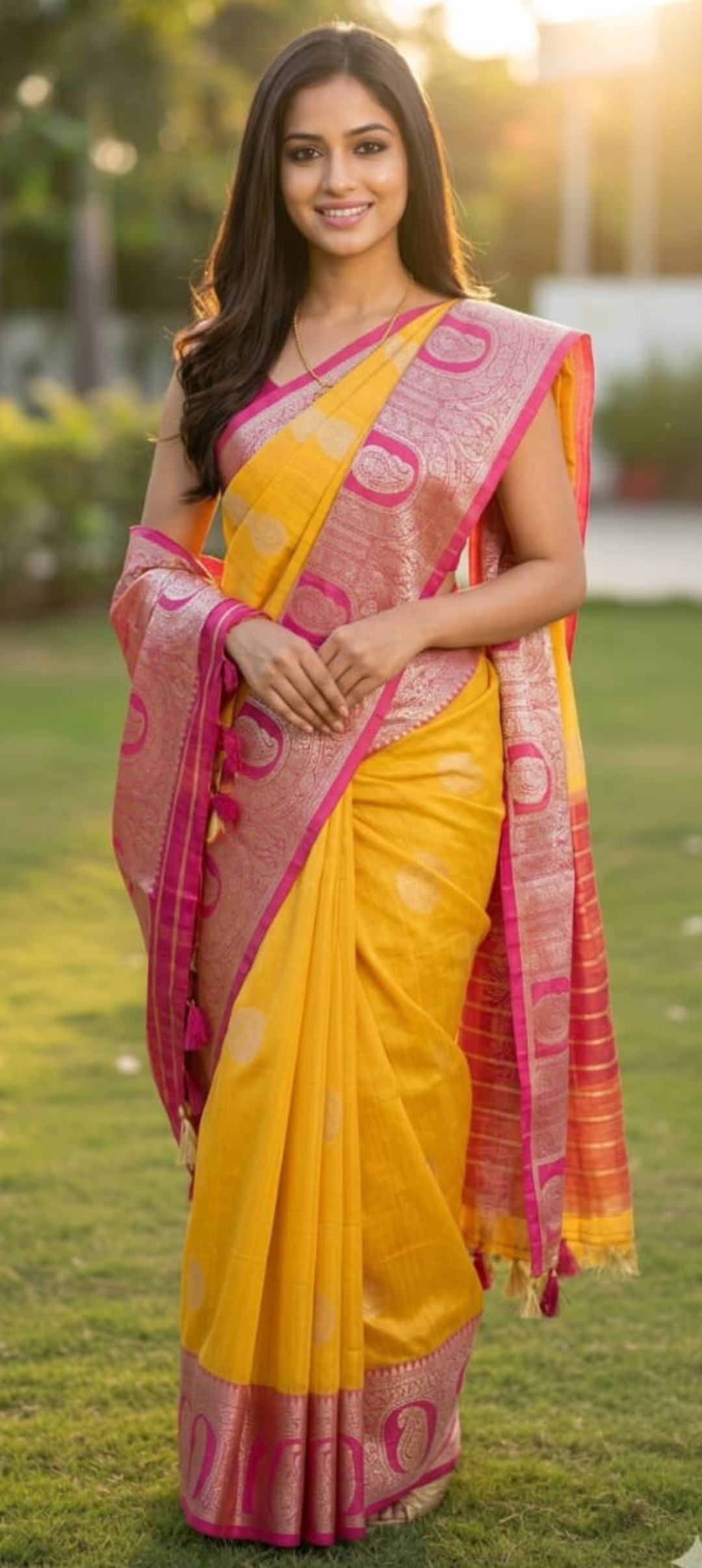 Cotton saree