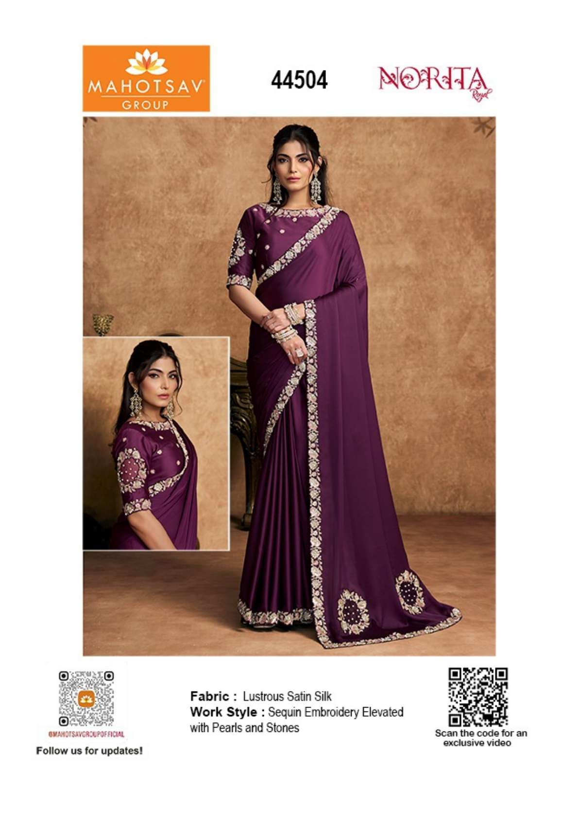 Designer sarees - Image 2