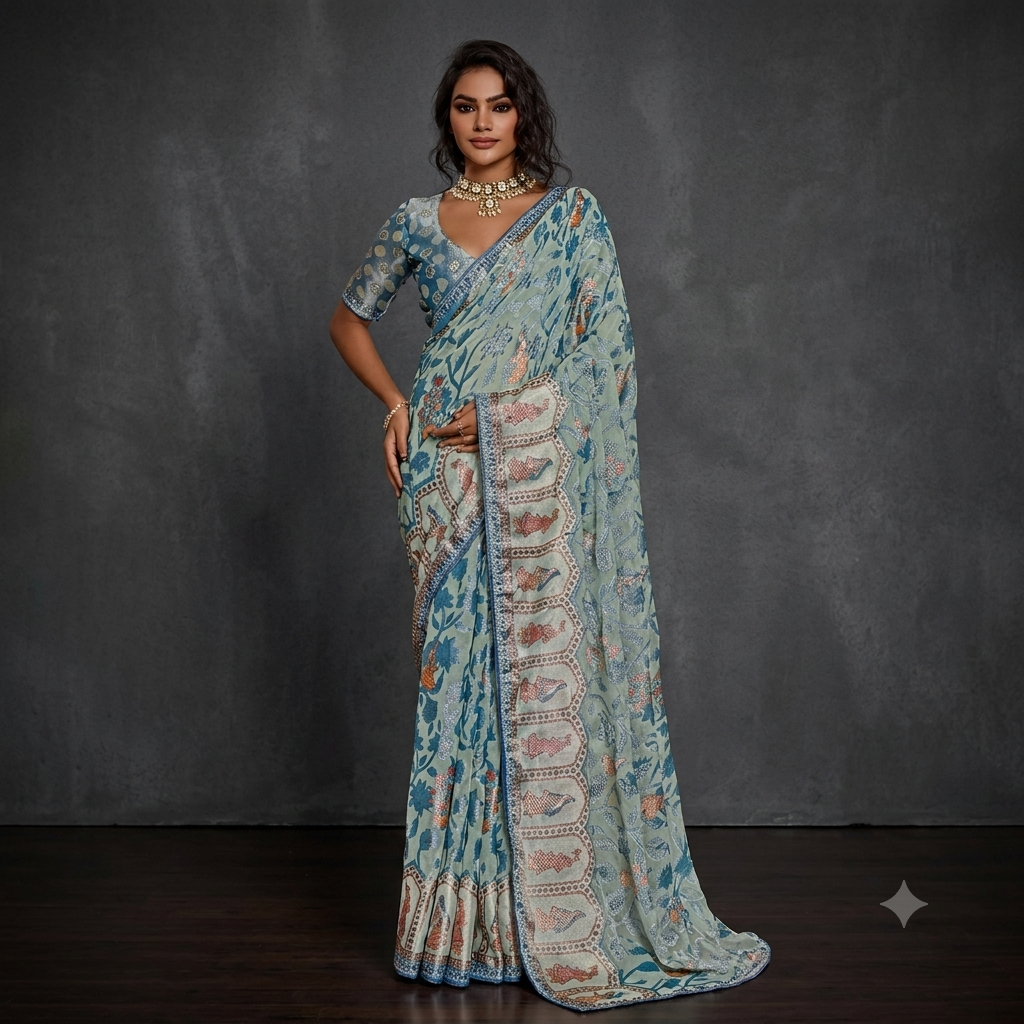 Printed Sarees